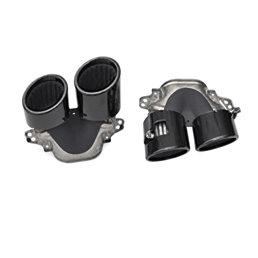 Vicrez A45 Tail Pipe Black vz106088 | Mercedes-Benz A Class W177 2019-2025