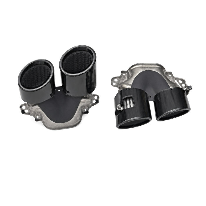 Vicrez A45 Tail Pipe Black vz106088 | Mercedes-Benz A Class W177 2019-2025