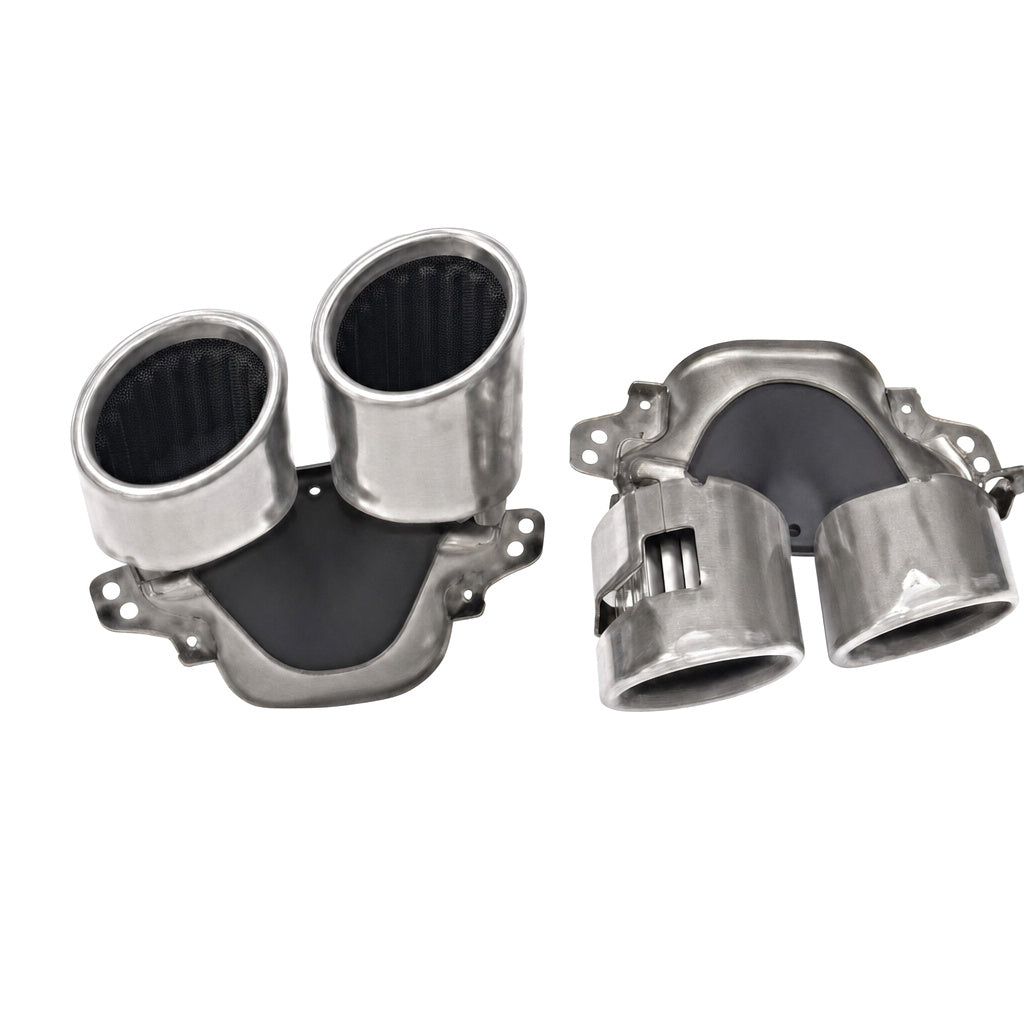 Vicrez A45 Tail Pipe Silver vz106087 | Mercedes-Benz A Class W177 2019-2025