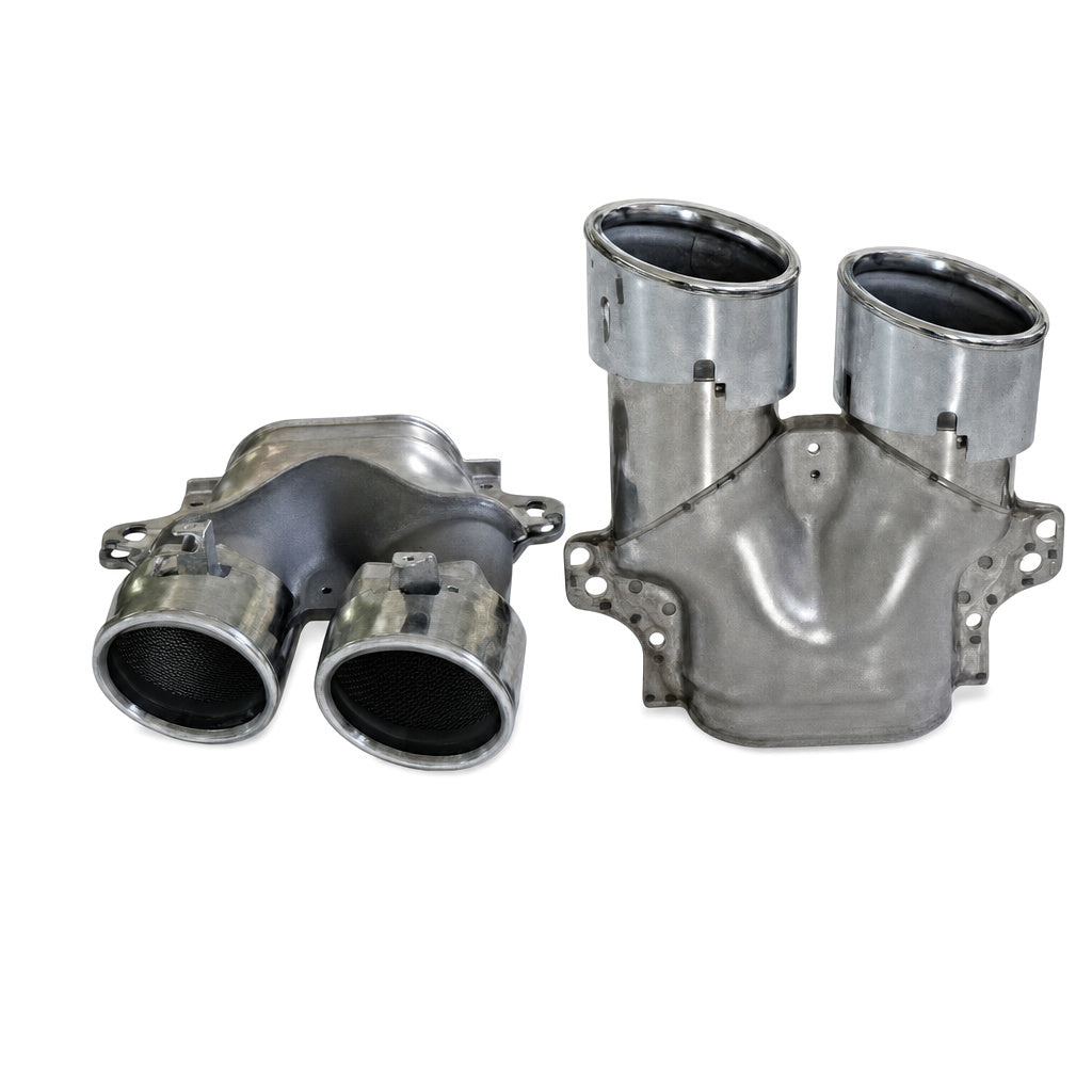 Vicrez E53 Tail Pipe Silver vz106236 | Mercedes-Benz E Class W213/C238 2017-2023