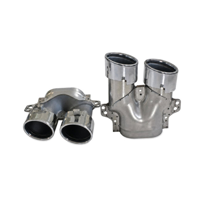 Vicrez E53 Tail Pipe Silver vz106254 | Mercedes-Benz E Class W213 2017-2023